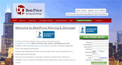 Desktop Screenshot of bestpricemoving.com